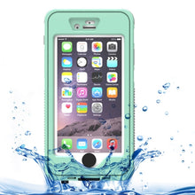 Load image into Gallery viewer, Waterproof Dustproof Shockproof Crushproof Noctilucent Protective Case with Holder for iPhone 6 &amp; 6S