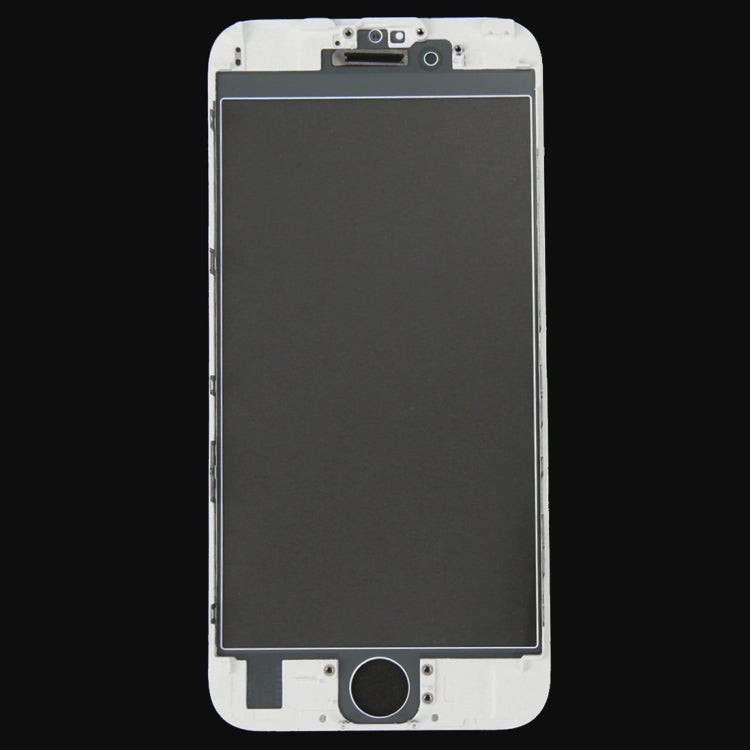 Front Screen Outer Glass Lens with Front LCD Screen Bezel Frame for iPhone 6s