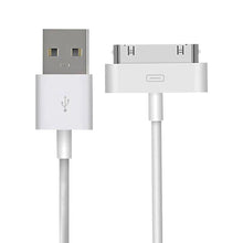Load image into Gallery viewer, USB Data Cable for New iPad (iPad 3) / iPad 2/ iPad, iPhone 4 &amp; 4S, iPhone 3GS/3G, iPod touch, Length: 1m (Original)