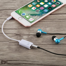 Load image into Gallery viewer, 3.5mm Aux Audio Splitter Cable, Compatible with Phones, Tablets, Headphones, MP3 Player, Car/Home Stereo &amp; More