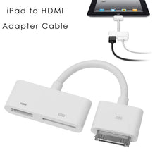 Load image into Gallery viewer, Digital AV HDMI Adapter to HDTV For New iPad (iPad 3) / iPad 2 / iPad / iPhone 4 &amp; 4S / iPod Touch 4