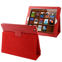 Load image into Gallery viewer, High Quality Litchi Texture Folding Leather with Sleep / Wake-up &amp; Holder Function for iPad 2 / iPad 3 / iPad 4