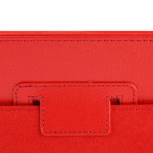 Load image into Gallery viewer, High Quality Litchi Texture Folding Leather with Sleep / Wake-up &amp; Holder Function for iPad 2 / iPad 3 / iPad 4