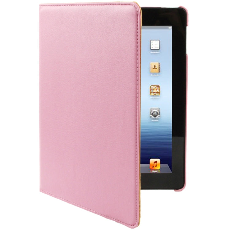360 Degree Rotatable Leather Case with Sleep / Wake-up Function & Holder for New iPad (iPad 3), Sapphire Blue, For New iPad (iPad 3)