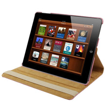 Load image into Gallery viewer, 360 Degree Rotatable Leather Case with Sleep / Wake-up Function &amp; Holder for New iPad (iPad 3), Sapphire Blue, For New iPad (iPad 3)