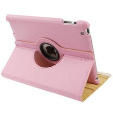 Load image into Gallery viewer, 360 Degree Rotatable Leather Case with Sleep / Wake-up Function &amp; Holder for New iPad (iPad 3), Sapphire Blue, For New iPad (iPad 3)