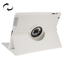 Load image into Gallery viewer, 360 Degree Rotatable Leather Case with Sleep / Wake-up Function &amp; Holder for New iPad (iPad 3), Sapphire Blue, For New iPad (iPad 3)