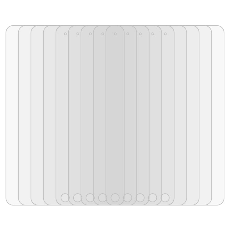 75 PCS 0.3mm 9H+ Surface Hardness 2.5D Tempered Glass Film for iPad 2 / iPad 3 / iPad 4