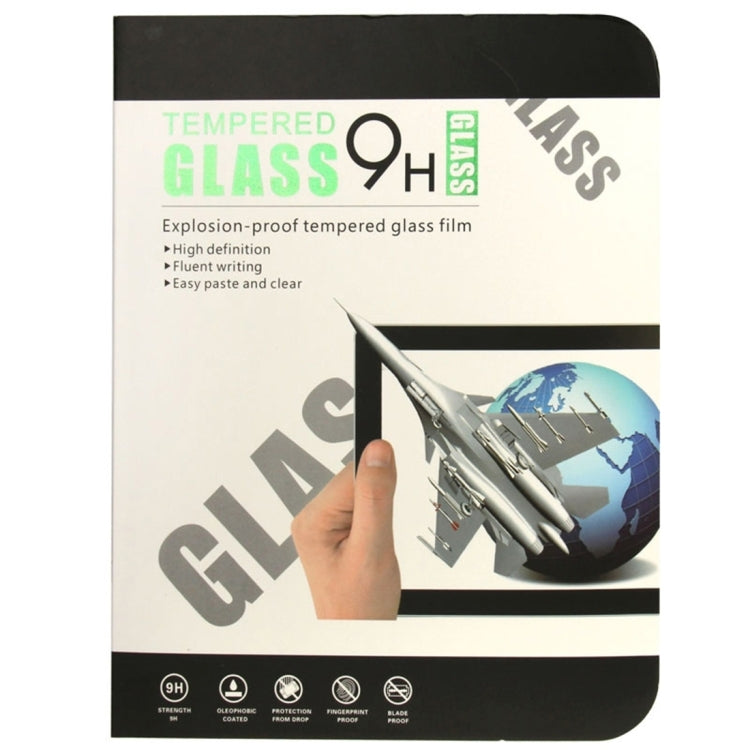 LOPURS 0.4mm 9H+ Surface Hardness 2.5D Explosion-proof Tempered Glass Film for New iPad (iPad 3) / iPad 4 / iPad 2