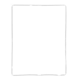 LCD Frame For New iPad (iPad 3) / iPad 4, For Apple New iPad(White), For Apple New iPad(Black)