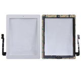 (Controller Button + Home Key Button PCB Membrane Flex Cable + Touch Panel Installation Adhesive)  Touch Panel for New iPad (iPad 3)