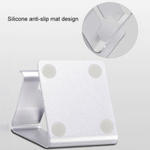 Load image into Gallery viewer, Aluminum Stand Desktop Holder for iPad, iPhone, Galaxy, Huawei, Xiaomi, HTC, Sony, and other Mobile Phones or Tablets