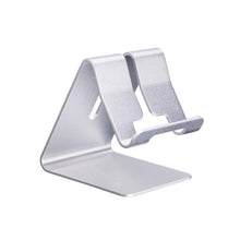 Load image into Gallery viewer, Aluminum Stand Desktop Holder for iPad, iPhone, Galaxy, Huawei, Xiaomi, HTC, Sony, and other Mobile Phones or Tablets