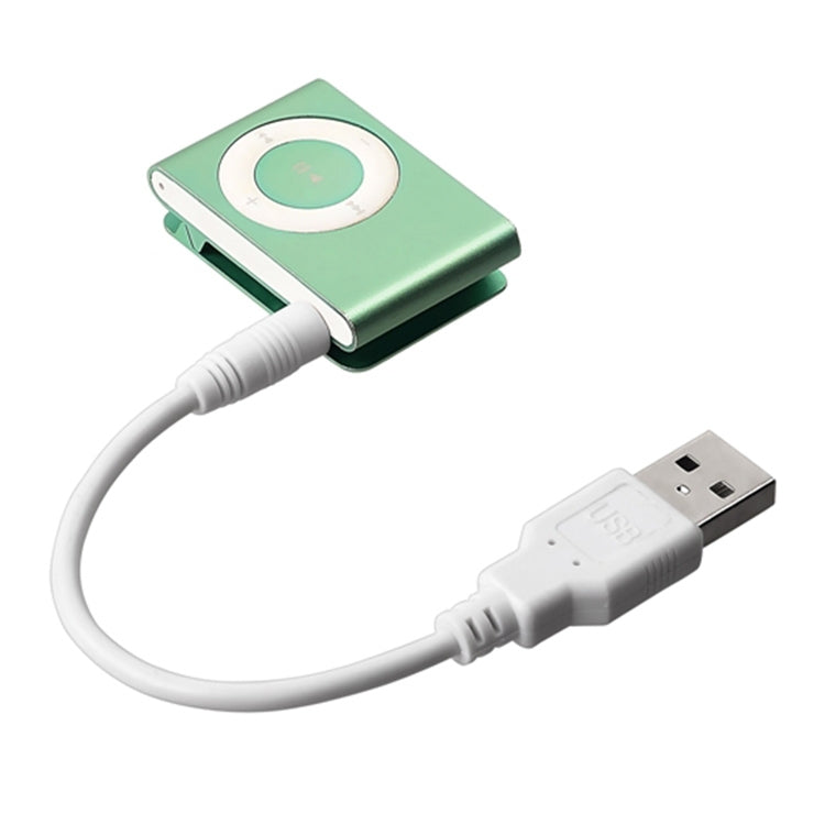 USB to 3.5mm Jack Data Sync & Charge Cable for iPod Shuffle 1st /2nd /3rd Generation, Length: 15.5cm