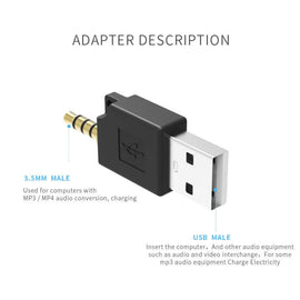 For iPod shuffle 3rd / 2nd USB Data Dock Charger Adapter, Length: 4.6cm