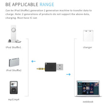 Load image into Gallery viewer, For iPod shuffle 3rd / 2nd USB Data Dock Charger Adapter, Length: 4.6cm