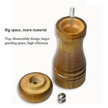 Load image into Gallery viewer, Length Classical Wooden Pepper Spice Salt Mill Grinder Muller, Style 4, 5 inch, Style 4, 8 inch, Style 4, 10 inch