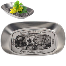 Load image into Gallery viewer, Stainless Steel Multi-purpose Tray Fruit Bowl Dessert Plate , Ship