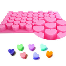 Load image into Gallery viewer, Creative Heart Shape 55-Grid Ice Cube Tray, 55 Grids Love