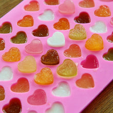 Load image into Gallery viewer, Creative Heart Shape 55-Grid Ice Cube Tray, 55 Grids Love