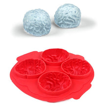 Load image into Gallery viewer, Silicone Brain Freeze Shaped Ice Cube Tray (Random Color Delivery), Brain Shape