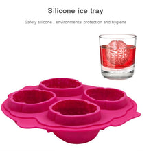 Load image into Gallery viewer, Silicone Brain Freeze Shaped Ice Cube Tray (Random Color Delivery), Brain Shape