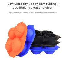 Load image into Gallery viewer, Silicone Brain Freeze Shaped Ice Cube Tray (Random Color Delivery), Brain Shape