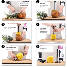 Load image into Gallery viewer, LsCook Pineapple Corer Slicer, Pineapple Corer Slicer  (Silver)