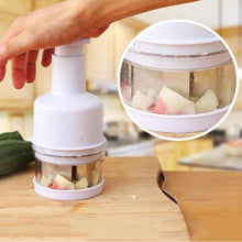 Load image into Gallery viewer, Stainless Steel Onion Cutting Instrument / Ginger Garlic Cutter, Size: 22x8x8cm, Random Color Delivery, Stainless Steel Garlic Crusher