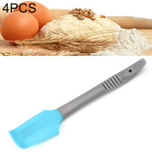 Load image into Gallery viewer, 4 PCS Silicone Scraper Butter Spreader Knife Cake Smoother Cake Baking Tool, Silicone Scraper(Pink), Silicone Scraper(Blue)