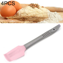 Load image into Gallery viewer, 4 PCS Silicone Scraper Butter Spreader Knife Cake Smoother Cake Baking Tool, Silicone Scraper(Pink), Silicone Scraper(Blue)