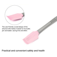 Load image into Gallery viewer, 4 PCS Silicone Scraper Butter Spreader Knife Cake Smoother Cake Baking Tool, Silicone Scraper(Pink), Silicone Scraper(Blue)