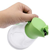 Load image into Gallery viewer, Automatic Lid Open Glass Oil Bottle
