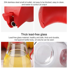 Load image into Gallery viewer, Automatic Lid Open Glass Oil Bottle