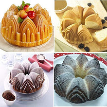 Load image into Gallery viewer, Crown Style Silica Cake Dessert Mold, Crown Style