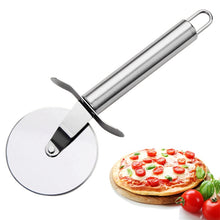 Load image into Gallery viewer, LsCook Stainless Steel Round Pizza Cutter Knife, Sigle Wheel