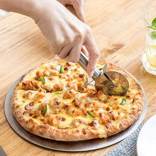 Load image into Gallery viewer, LsCook Stainless Steel Round Pizza Cutter Knife, Sigle Wheel