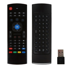 Load image into Gallery viewer, MX3 Air Mouse Wireless 2.4G Remote Control Keyboard with Browser Shortcuts for Android TV Box / Mini PC, Air Mouse