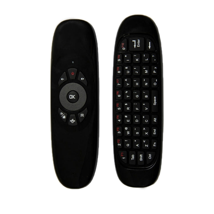C120 T10 Fly Air Mouse 2.4GHz Rechargeable Wireless Keyboard Remote Control for Android TV Box / PC, Wireless Keyboard