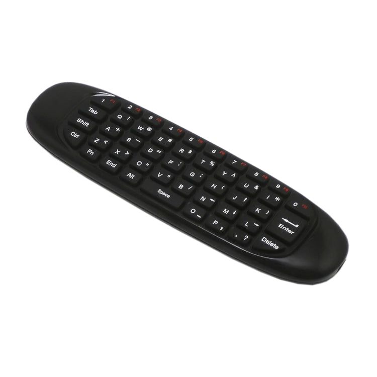 C120 T10 Fly Air Mouse 2.4GHz Rechargeable Wireless Keyboard Remote Control for Android TV Box / PC, Wireless Keyboard