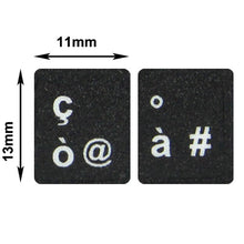 Load image into Gallery viewer, Italian Learning Keyboard Layout Sticker for Laptop / Desktop Computer Keyboard, Italian
