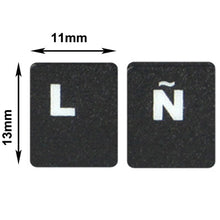 Load image into Gallery viewer, Spanish Learning Keyboard Layout Sticker for Laptop / Desktop Computer Keyboard, Spanish