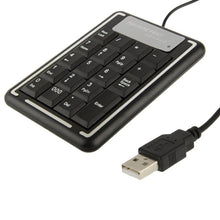 Load image into Gallery viewer, USB Non-synchronous Notebook Computer Numeric Keyboard with 19 Keys, 19 Keys