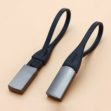 Load image into Gallery viewer, Fashionable High Quality Menu Titanium Key Chain Car Keychain Key Ring, Car Keychain Key Ring