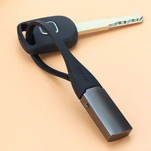 Load image into Gallery viewer, Fashionable High Quality Menu Titanium Key Chain Car Keychain Key Ring, Car Keychain Key Ring