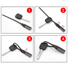 Load image into Gallery viewer, Fashionable High Quality Menu Titanium Key Chain Car Keychain Key Ring, Car Keychain Key Ring