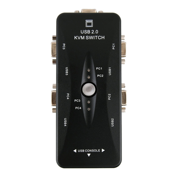 4-PORT KVM Switch, 4 Ports, 4 Ports (with USB)