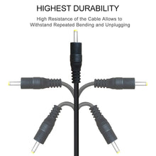 Load image into Gallery viewer, USB Male to DC 2.5 x 0.7mm Power Cable, Length: 1.2m