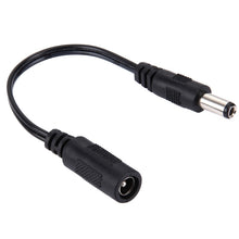 Load image into Gallery viewer, 5.5 x 2.1mm DC Female to 5.5 x 2.5mm DC Male Power Connector Cable for Laptop Adapter, Length: 15cm, 5.5 x 2.5mm Male