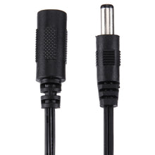 Load image into Gallery viewer, 5.5 x 2.1mm DC Female to 5.5 x 2.5mm DC Male Power Connector Cable for Laptop Adapter, Length: 15cm, 5.5 x 2.5mm Male